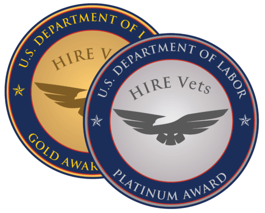 NETIZEN EARNS 5th CONSECUTIVE FEDERAL AWARD FOR MILITARY VETERAN HIRING AND SUPPORT 
